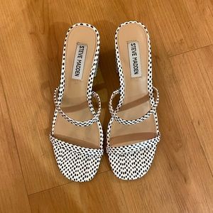 Steve Madden spotted mules